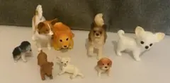 ミニチュア　ワンコ　フィギュア　８体