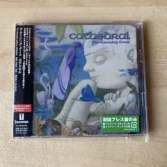 帯付き　初回プレス盤　カテドラル　ザ・ゲッシング・ゲーム　ステッカー付き