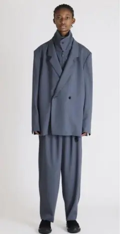 【ETHOSENS】 LAYER JACKET u0026 SQUEEZE SLACKS