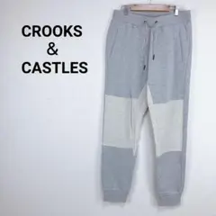 ◇クルックスキャッスルス【L】スウェットパンツ　ウエストゴム　コットン100%