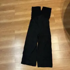 ragout なっぴ nappi ワッシャー シャーリングサロペット M