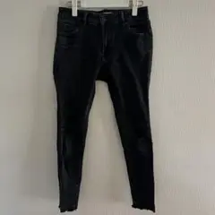 お値下げ中　AZUL by MOUSSY ブラック スキニーデニム L