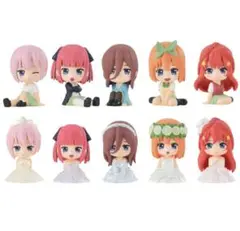 りらこっと 映画五等分の花嫁 ソフビ 一花 二乃 三玖 四葉 五月 各2種コンプ