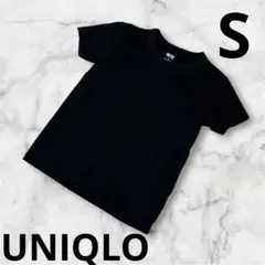 『UNIQLO ユニクロ』レディース　Tシャツ カットソー　S ブラック