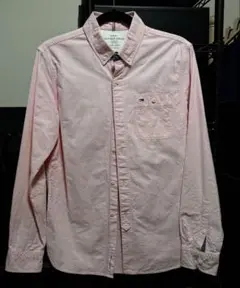 ⭐️良品 Tommy Hilfiger Denim ボタンダウンシャツ ピンク S