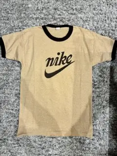 【レア】NIKE 70s 筆記体ロゴ Tシャツ 他社タグ