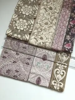 インド刺繍リボン　50cm セット　⑤