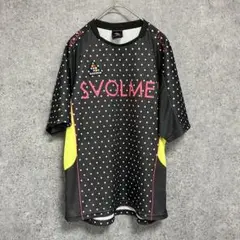 SVOLME サッカー　フットサル　ゲームシャツ　ドット　水玉　S
