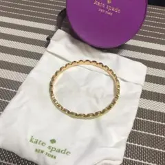【2/8まで】 kate spade new york バングル イエロー