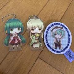 遙かなる時空の中で6 アクリルキーホルダー フェルトバッチ