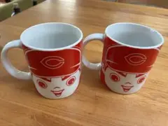 カープキャラクターカップ2個セット