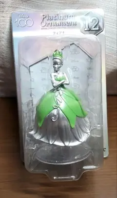 ハッピーくじ　Disney 100 Platinum Ornament ティアナ