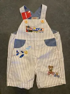 ミキハウス　オーバーオール　70〜80cm