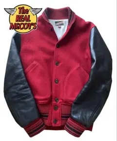 L REALMcCOYSリアルマッコイズNAVYアスレチックジャケットスタジャン L REALMcCOYSリアルマッコイズNAVYアスレチックジャケットスタジャン