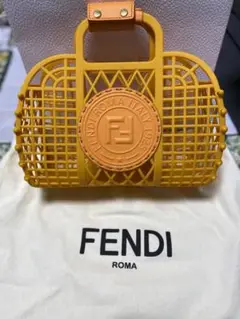 フェンディ FENDI バスケットバッグ スモール オレンジ