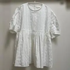 Ballsey ホワイト チュニック カットソー トゥモローランド