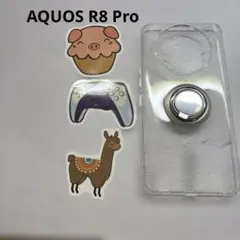 AQUOS R8 Pro ケース　スケルトン