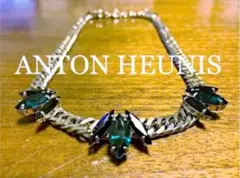 ANTON HEUNIS スペイン製 ビジュー付き チェーンネックレス