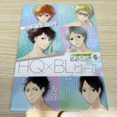 初版第一刷 HQ × BLゲーム HQ BLゲーム風同人誌アンソロジー