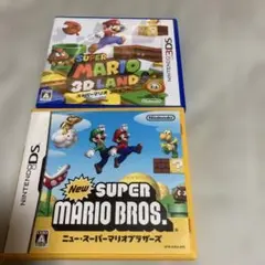 3DS スーパーマリオ3Dランド Newスーパーマリオ 2本セット