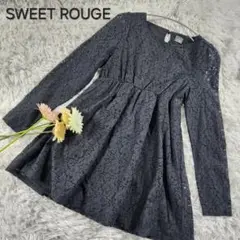 【SWEET ROUGE】スイートルージュ ハイウエストミニワンピースチュニック