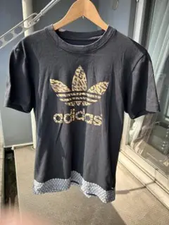 adidas Originals レオパード ロゴ M サイズ 黒