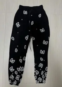 EPTM AMOEBA PRINTS ペイズリー スウェットパンツ