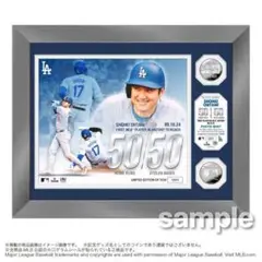 【711】ドジャース 大谷翔平 50-50達成記念 ダブルコインフォトミント