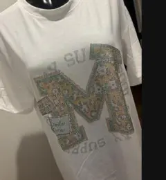 【定番商品】白　ゆったり　夏服　XL　ロゴ　半袖