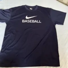 Nike DRI-FIT ネイビー Tシャツ 練習用　野球