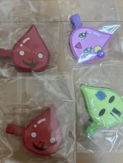 しずくちゃん　前髪ラバークリップ　ガチャガチャ