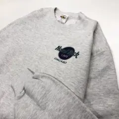【美品】ハードロックカフェ シカゴ スウェット グレー メンズM