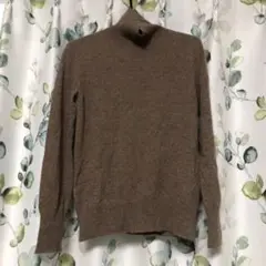 EFFE BEAMS タートルネックニット カシミア100% ②
