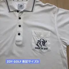 ZOY GOLF メンズポロシャツ 表記サイズ0