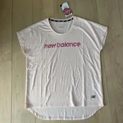 【新品】new balance 吸汗速乾性Tシャツ　M ピンク