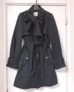 美品♡DIESEL・ディーゼル♡ストール付きトレンチデザイン風ロングコート