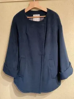 ビアズリー コート ジャケット ノーカラー