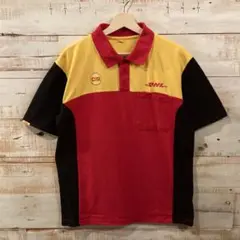DHL ポロシャツ M 配送会社 企業物