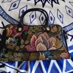 【美品】GIOVANA ROSSINI　ヴィンテージ　ハンドバッグ