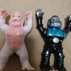 shameless toy 2体セット ゴリラ獣 Mecha Gorilla Shameless Toy | skullbrain.org