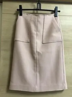 ナチュラルビューティ　ピンク　スカート　XS 極美品