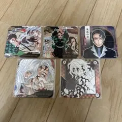 鬼滅の刃　原作　アートコースター　鬼舞辻無惨　５枚セット　吾峠呼世晴