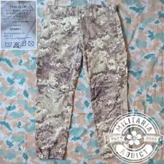[イタリア軍] ベジタトカモ カーゴパンツ ブラウンカーキ 古着 軍放出品 48