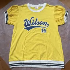 Wilson Tシャツ 160 イエロー