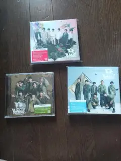 なにわ男子　BON BON VOYAGE cdアルバム 3種ティッシュセット