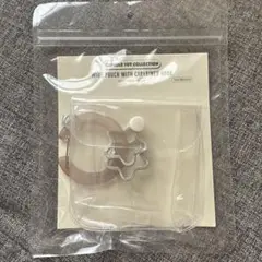 カラビナ付きポーチ 透明