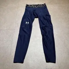 Under armour レギンス　スパッツ　スポーツタイツ　ネイビー　紺　L