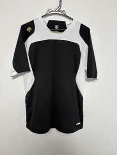 野球　デサント　DESCENTE スポーツ用　半袖ウェア ブラック/ホワイト