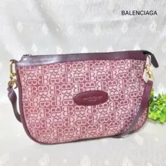 BALENCIAGA バレンシアガ ヴィンテージ ショルダーバッグ キャンバス