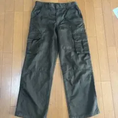 カーゴパンツ　ブラウン　160